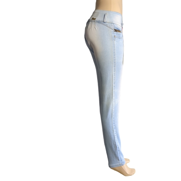 *NEW* - Colombian Authentic Skinny Butt Lifter Jeans, Size 16 - Picture 11 of 16